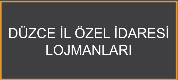 Düzce İl Özel İdaresi Lojmanları
